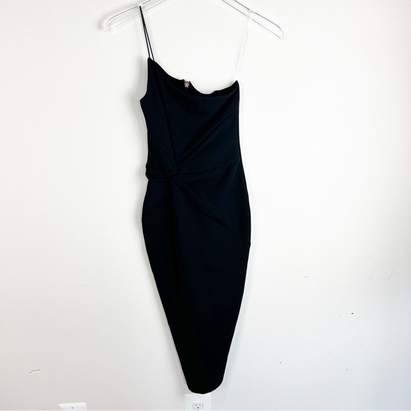 NEW Nookie from Revolve Lust One Shoulder Midi Dress in Black size XS - Picture 3 of 10